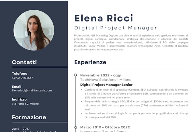 professionally rewrite your CV and optimize your linkedin profile